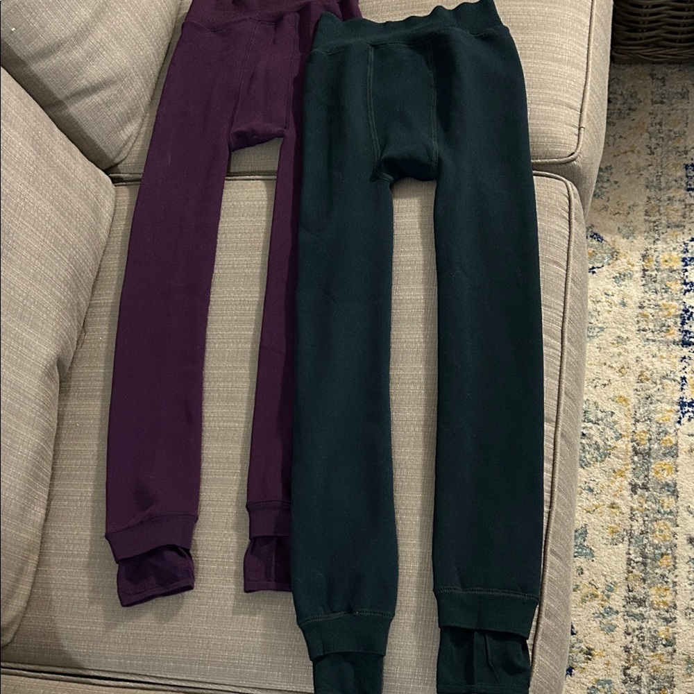 Fleece lined  Leggings (2 pair)